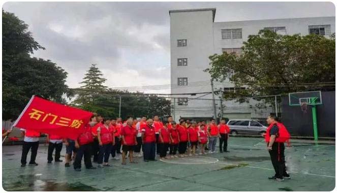 全力防汛備汛！白云石門舉行防汛轉移應急演練